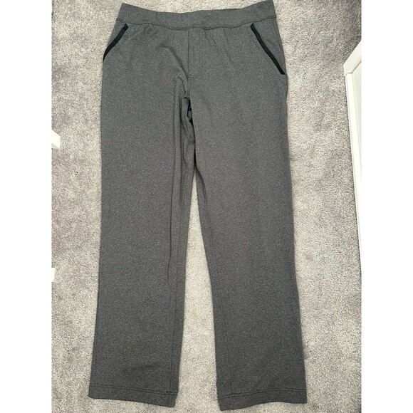 Lululemon Men’s XXL Trainer Pant Luon Relaxed Sweatpants Drawstring Stretch Grey - Picture 5 of 12